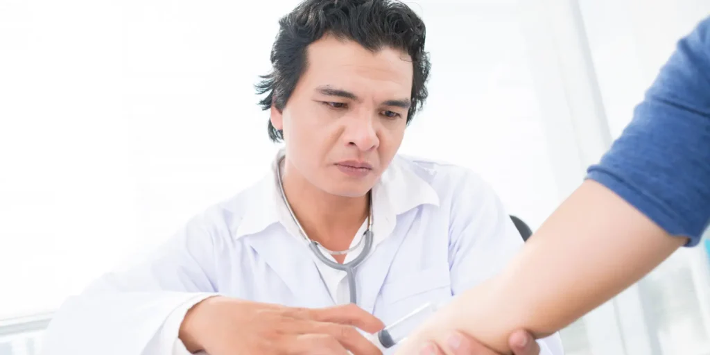 Professional immunologist analyzing data for targeted healthcare campaigns.