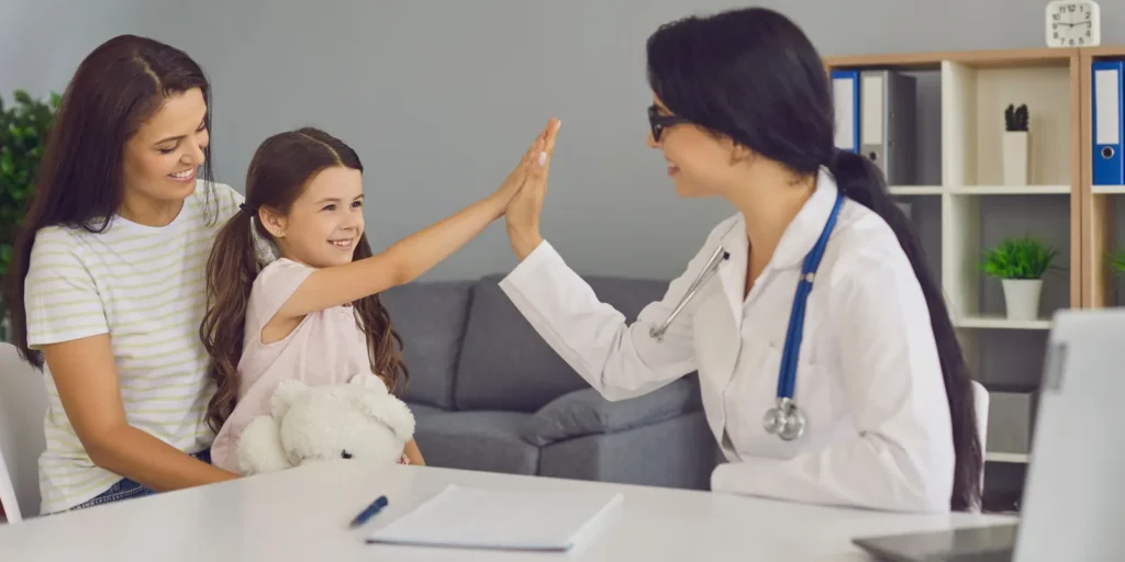 Doctor consulting with patient highlighting benefits of healthcare mailing lists