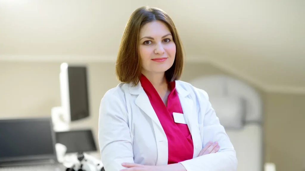 Professional female obstetrician and gynecologist - Obstetrician and Gynecologist Email List by ResearchCaptive