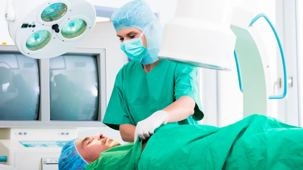 Orthopedic surgeons discussing patient care in hospital – targeted email marketing campaigns for healthcare