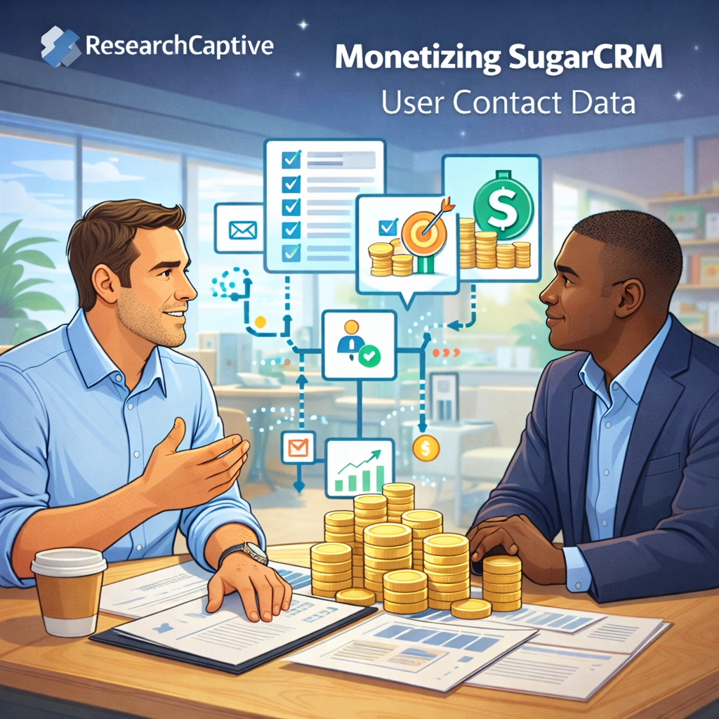 Monetizing SugarCRM User Contact Data